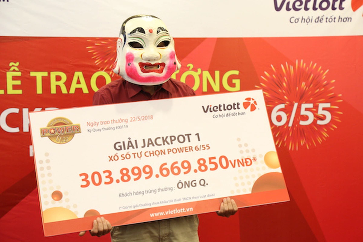 Người sở hữu Jackpot "khủng" nhất lịch sử với trị giá gần 304 tỉ đồng 